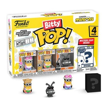 Figuren Pop! Bitty Minions Young Gru 4-Pack Funko Pop Schweiz