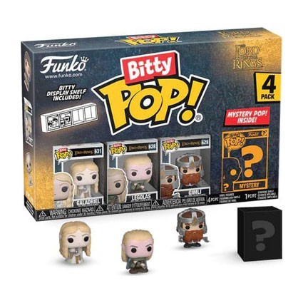 Figurine Pop! Bitty Le Seigneur des Anneaux Galadriel 4-Pack Funko Pop Suisse