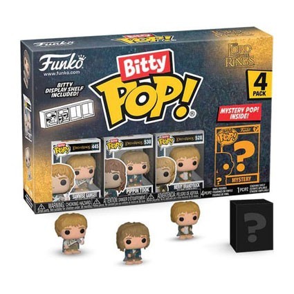 Figuren Pop! Bitty Der Herr der Ringe Samwise 4-Pack Funko Pop Schweiz