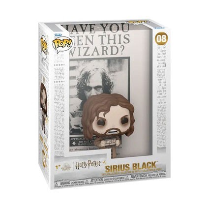 Figurine Pop! Comic Cover Harry Potter Poster avec Sirius Black Funko Pop Suisse