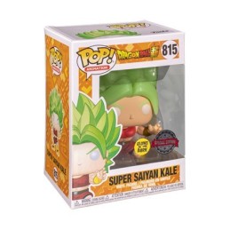 Figurine Pop! Phosphorescent Dragon Ball Super Super Saiyan Kale Edition Limitée Funko Pop Suisse