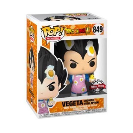 Figurine Pop! Dragon Ball Super Vegeta Cooking Edition Limitée Funko Pop Suisse