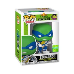 Figur Pop! SDCC 2022 Power Rangers x Teenage Mutant Ninja Turtles Leonardo as Blue Ranger Funko Pop Switzerland