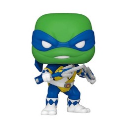 Figuren Pop! SDCC 2022 Power Rangers x Teenage Mutant Ninja Turtles Leonardo wie BlauRanger Funko Pop Schweiz