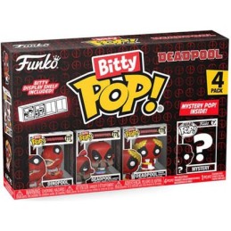 Figurine Pop! Bitty Deadpool Sleepover 4-Pack Funko Pop Suisse