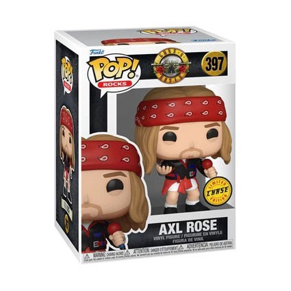 Figurine Pop! Rocks Guns N Roses Axel Rose 1992 Chase Edition Limitée Funko Pop Suisse