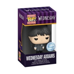 Figurine Pop! Pocket Porte-Clés Mercredi Addams Funko Pop Suisse