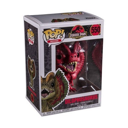 Figurine Pop! Jurassic Park Red Dilophosaurus Limited Edition Funko Pop Suisse