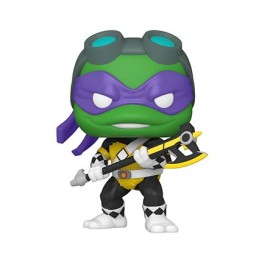 Figuren Pop! SDCC 2022 Power Rangers x Teenage Mutant Ninja Turtles Donatello wie Black Ranger Limitierte Auflage Funko Pop S...