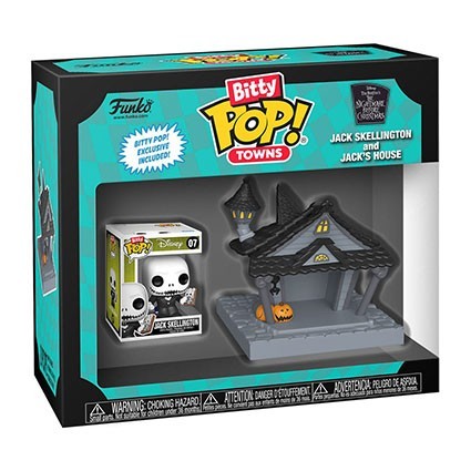 Figur Pop! Bitty Town Nightmare Before Christmas Jack at Home Funko Pop Switzerland