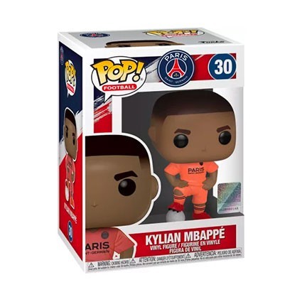 Figurine Pop! Football Paris Saint-Germain Kylian Mbappe Away Kit (Rare) Funko Pop Suisse