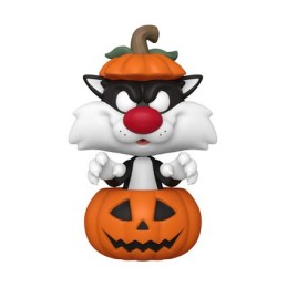 Figuren Pop! Looney Tunes Halloween Sylvester mit Kürbis Funko Pop Schweiz