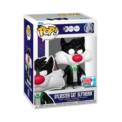 Figurine Pop! NYCC 2023 Looney Tunes x Harry Potter Grosminet Serpentard Edition Limitée Funko Pop Suisse