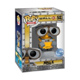 Figurine Pop! Classics Wall-E avec Pin et Pièce Boîte Alluminium Edition Limitée Funko Pop Suisse