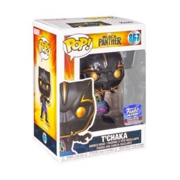 Figurine Pop! Marvel Black Panther T'Chaka Funko Hollywood Edition Limitée Funko Pop Suisse