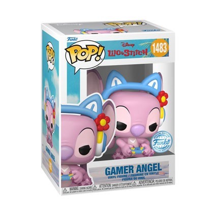 Figurine Pop! Lilo et Stitch Gamer Angel Edition Limitée Funko Pop Suisse