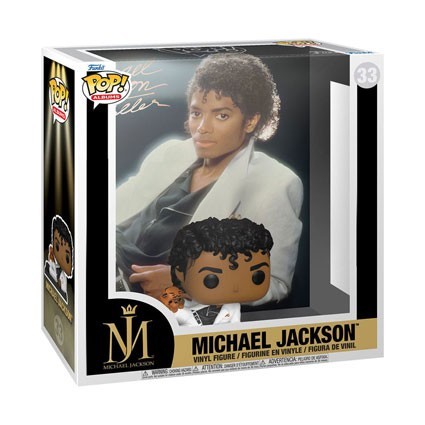 Figur Pop! Rocks Albums Michael Jackson Thriller with Hard Acrylic Protector Funko Pop Switzerland