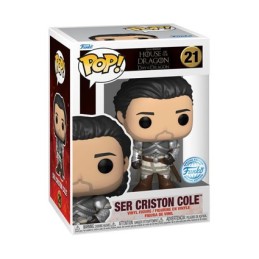 Figurine Pop! House of the Dragon Ser Criston Cole Edition Limitée Funko Pop Suisse