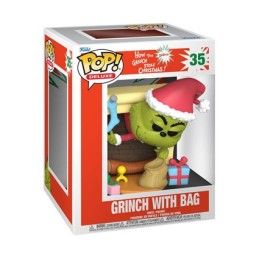 Figurine Pop! Deluxe The Grinch Grinch avec Sac Funko Pop Suisse