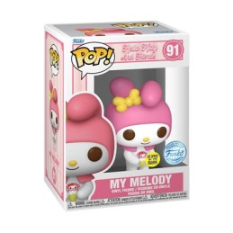 Figurine Pop! Phosphorescent Hello Kitty My Melody Edition Limitée Funko Pop Suisse