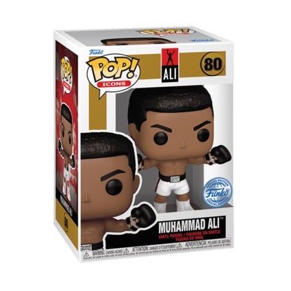 Figurine Pop! Muhammad Ali Arms Raised Edition Limitée Funko Pop Suisse