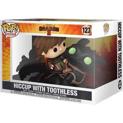 Figur Pop! Deluxe Dragons Hiccup with Toothless Funko Pop Switzerland