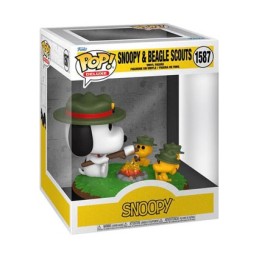 Figur Pop Deluxe Peanuts Snoopy with Beagle Scouts Camping Funko Pop Switzerland