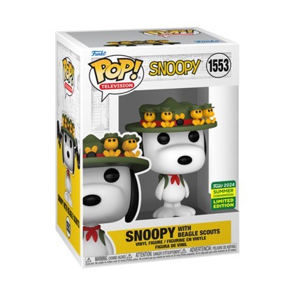 Figurine Pop! SC 2024 Peanuts Snoopy with Beagle Scouts Edition Limitée Funko Pop Suisse