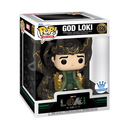 Figurine Pop! Deluxe Loki God Loki Edition Limitée Funko Pop Suisse