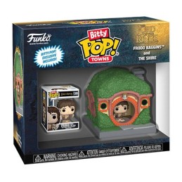 Figuren Pop! Bitty Town Lord of the Rings Frodo at Shire Funko Pop Schweiz