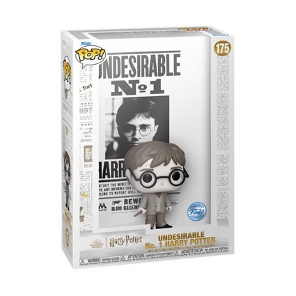 Figur Pop! Cover Undesirable N° 1 Harry Potter Wanted Poster with Hard Acrylic Protector Limited Edition Funko Pop Switzerland