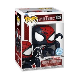 Figurine Pop! Marvel's Spider-Man 2 Advanced Suit 2.0 Symbiote Takeover Edition Limitée Funko Pop Suisse