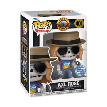 Figurine Pop! Rocks Guns N Roses Welcome to the Bundle We Got Fun et Games Axl Rose Edition Limitée Funko Pop Suisse