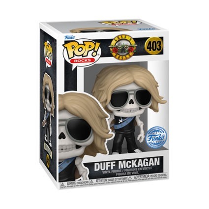 Figuren Pop! Rocks Guns N Roses Welcome to the Bundle We Got Fun et Games Duff McKagan Edition Limitée Funko Pop Schweiz