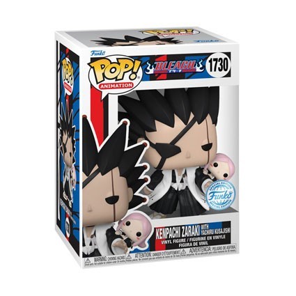 Figurine Pop! Bleach Kenpachi Zaraki avec Yachiru Kusajishi Edition Limitée Funko Pop Suisse