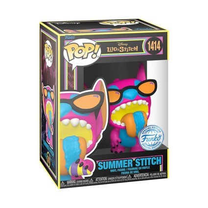 Pop! Blacklight Lilo and Stitch Summer Stitch Limited Edition