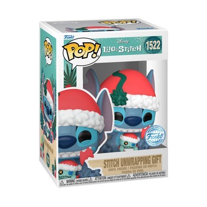 Pop! Lilo et Stitch Stitch Débalant un Cadeau Edition Limitée