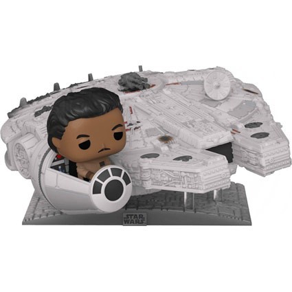 Pop! Ride Star Wars Celebration 2022 Lando Calrissian in Millennium Falcon Star Edition Limitée