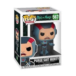 Figur Pop! Rick and Morty Purge Suit Morty (Vaulted) Funko Pop Switzerland