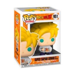 Figurine Pop! Dragon Ball Z Super Saiyan Gohan avec Nouilles (Rare) Funko Pop Suisse