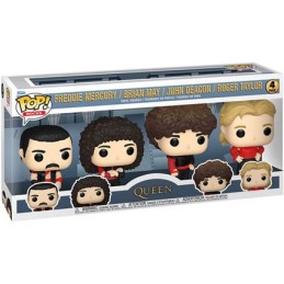 Figuren BESCHÄDIGTE BOX Pop! Rocks Queen Radio Gaga 4-Pack Funko Pop Schweiz