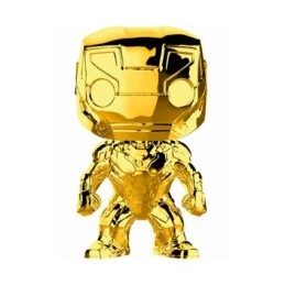 Figurine Pop! Marvel Studios 10 Anniversary Iron Man Chrome Edition Limitée Funko Pop Suisse